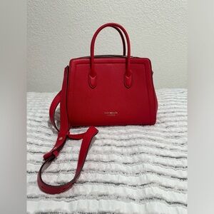 Kate Spade Knott Medium Zip-top Satchel Red
